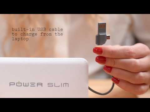 SETCY Ultra-Thin 4000mAh Portable Charger with Full Customization